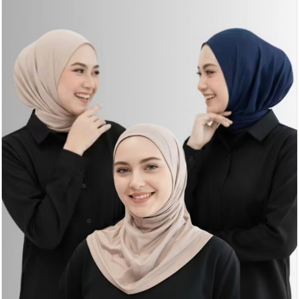 KEMEJA Hijab Shafa Instant Basic Hijab Instant Simple Shirt Style สบายสําหรับชุดมะฮอกกานีทุกวัน