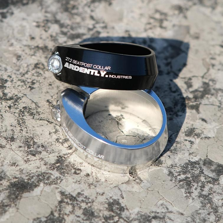 ARDENTLY CNC Alloy Fixie Bike Seatclamp - สีดํา - Seatpost Clamp