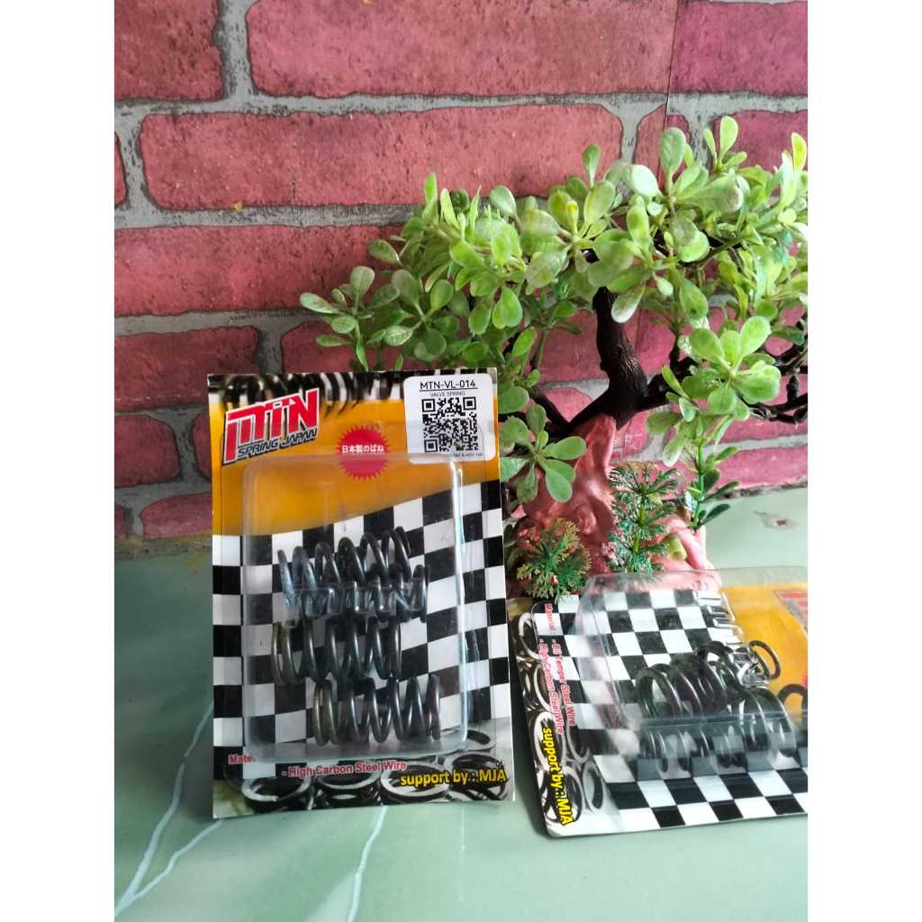 MTN VL014 VALVE SPRING, 38.8 x 2.6 x 18.5 แข็ง 18mm ref lift 10.5, VARIO 160 PCX 160 เกรดกลาง++