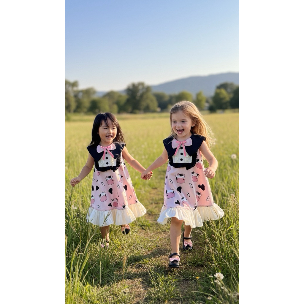 Petite Moo Dress - Maisontale Kidswear