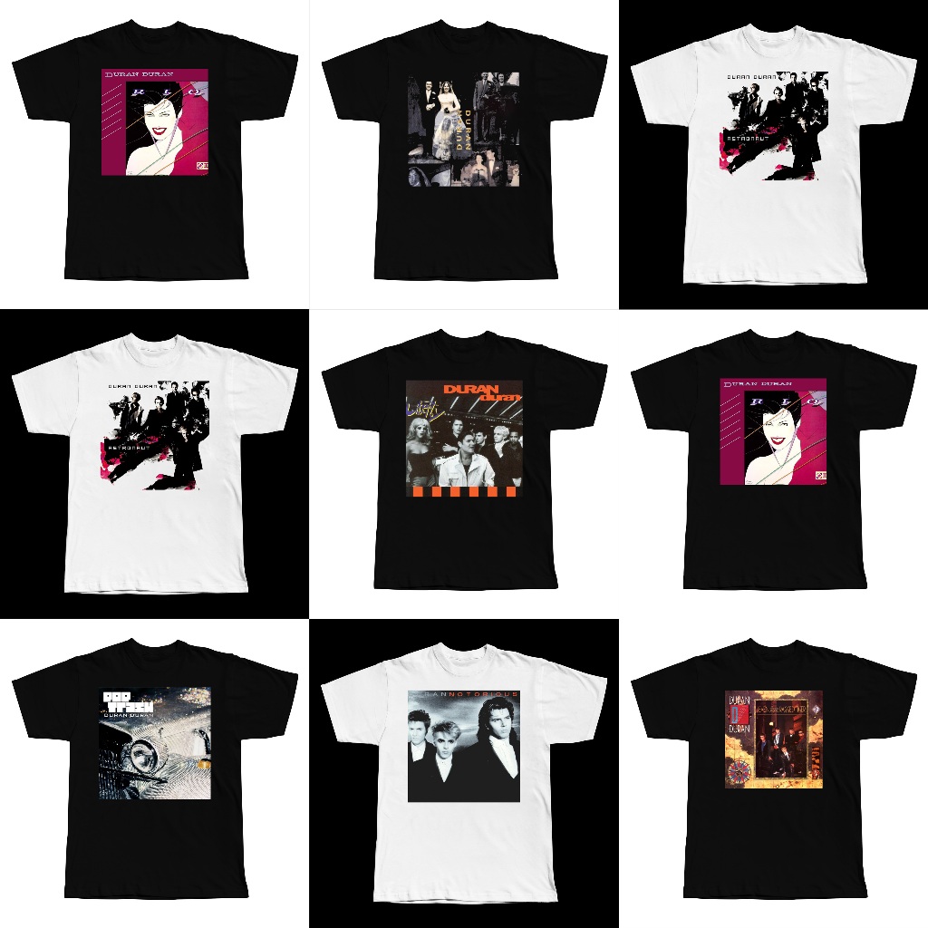 เสื้อยืด Duran Duran - ขายเสื้อยืด DURAN BAND ROCK - (CUSTOMIZED)