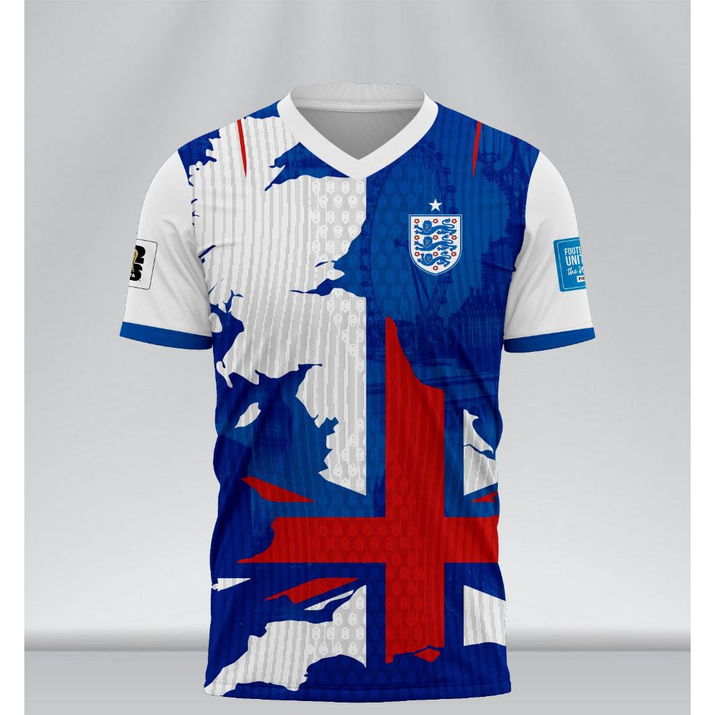 England Fantasy Jersey 2026 World Cup England Full Printing