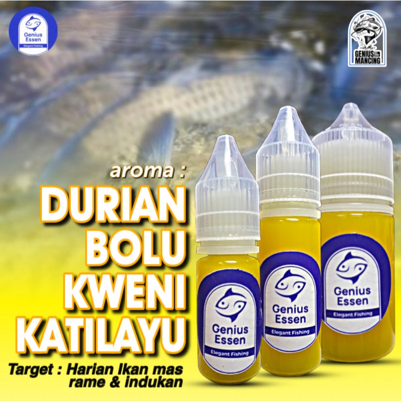 Fish Essence Fishy Fragrant Durian Aroma Sponge Cake Kweni Katilayu Essence Goldfish Rame และผู้ปกคร
