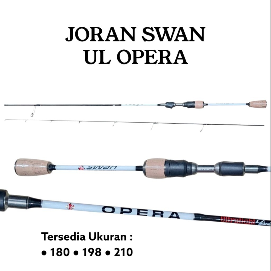 SWAN OPERA UL 198CM 2-6LBS ROD