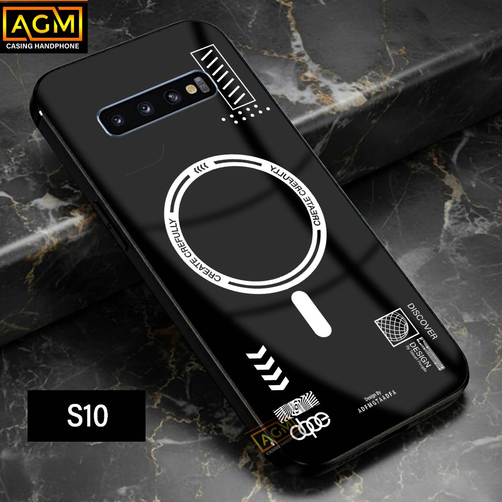 เคส Samsung S10 - เคส Softcase Glossy Full Body Casing Hp Samsung S10 [Mastsaf Motif] - เคส AGM เคสก
