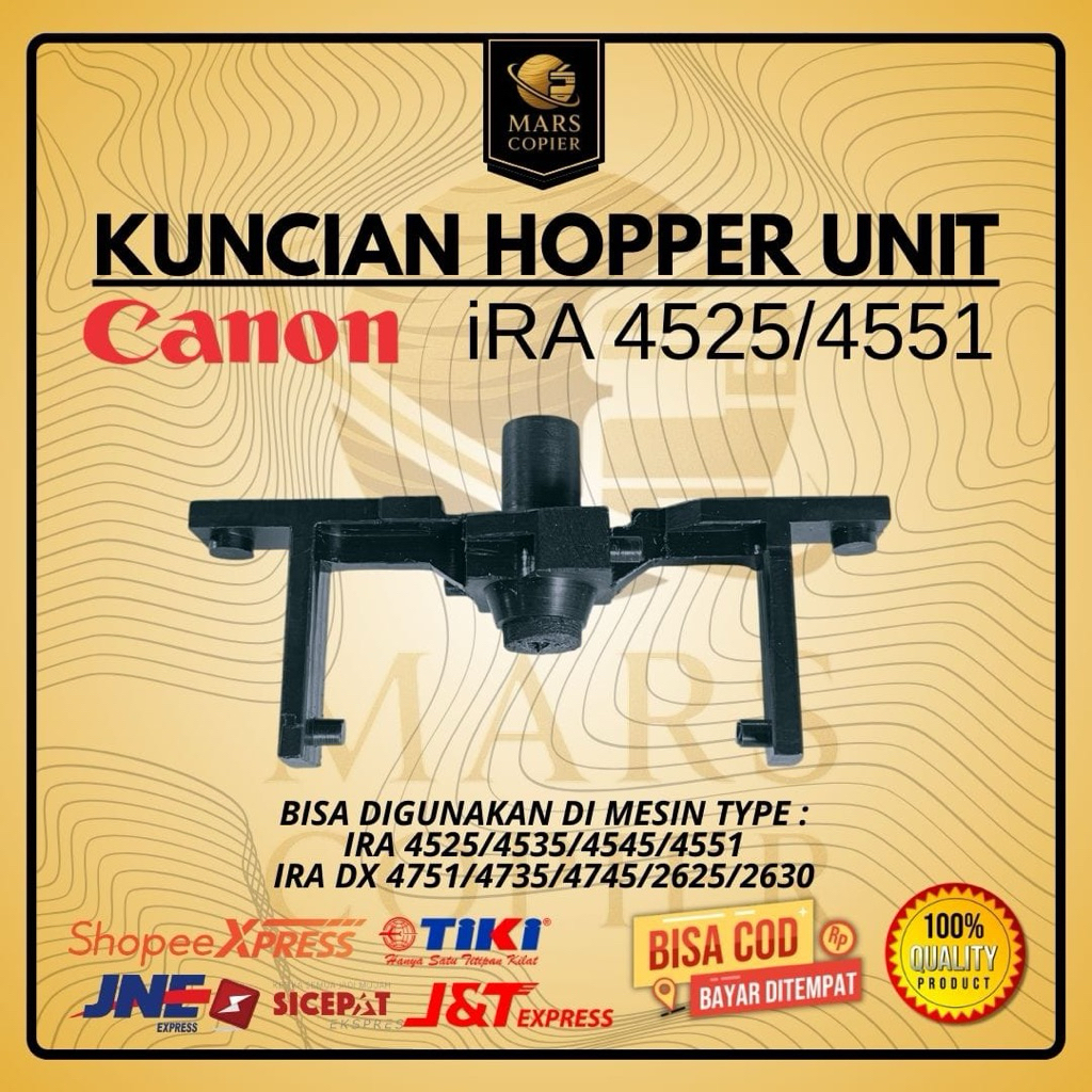 KEY UNIT HOPPER CANON iRA 4525 4535 4545 4551 iRA DX 4735 4745 4751 2626 2630 SERIES