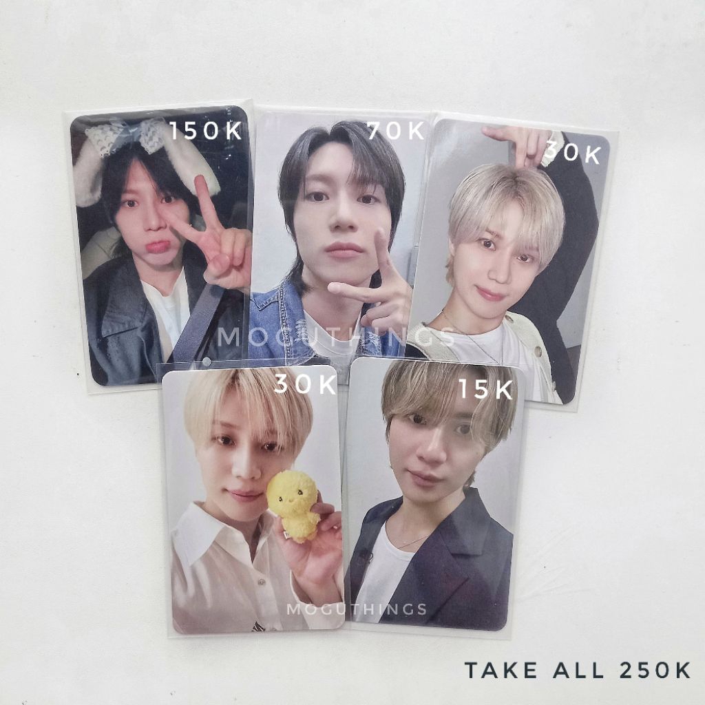 Photocard PC SHINee Taemin Cinnamoroll Soundwave Everline Lucky Draw Ld Guilty Trading Card TC