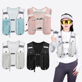 TAS ROMPI LARI DENGAN BOTOL 550ML VEST RUNNING BAG BOTTLE WATERPROOF ADJUSTABLE
