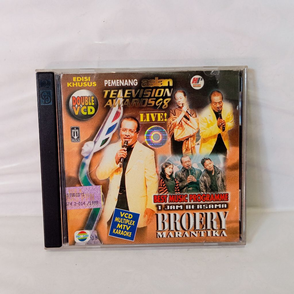 VCD 1 Hour with Broery Marantika (2 แผ่น)
