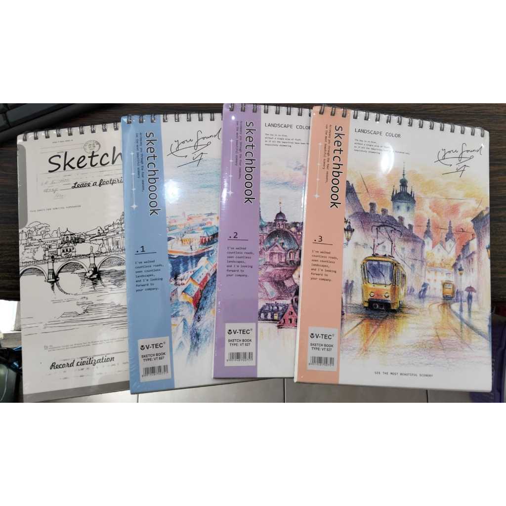 SKETCH BOOK A4 Sketch Book สมุดวาดภาพเกลียว A4