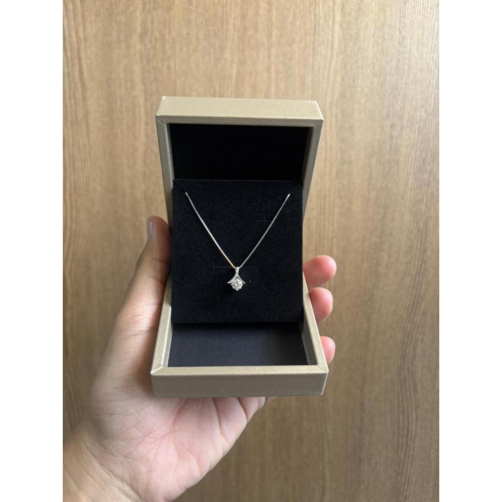 - สร้อยคอ Moissanite Silver925 (KSM 24) 0.5CT