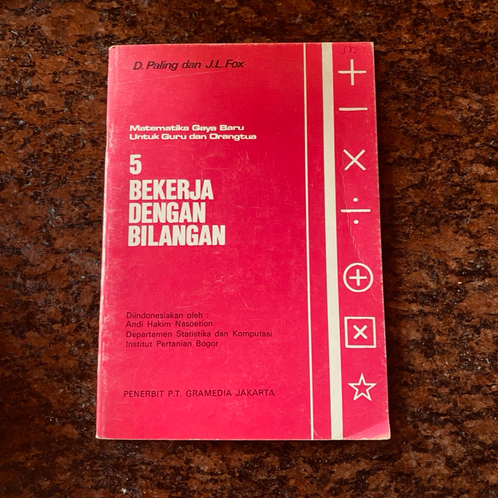 หนังสือคณิตศาสตร์รูปแบบใหม่ 5: ทํางานด้วยตัวเลข – ง Most & LOL Fox Fox Fox