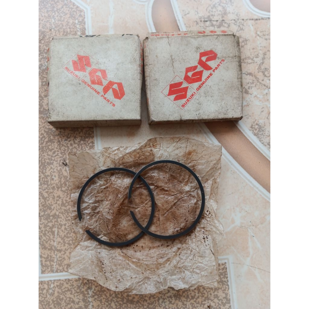 12140-28630 แหวนแหวนลูกสูบ (STD) suzuki TS100 Original