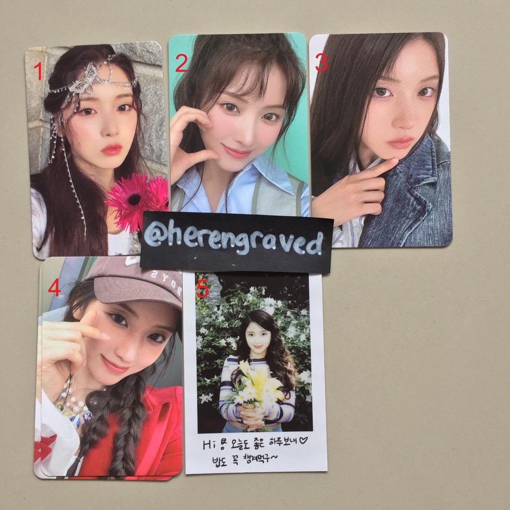 การ์ดรูปถ่ายอย่างเป็นทางการของ Nmixx Jiwoo