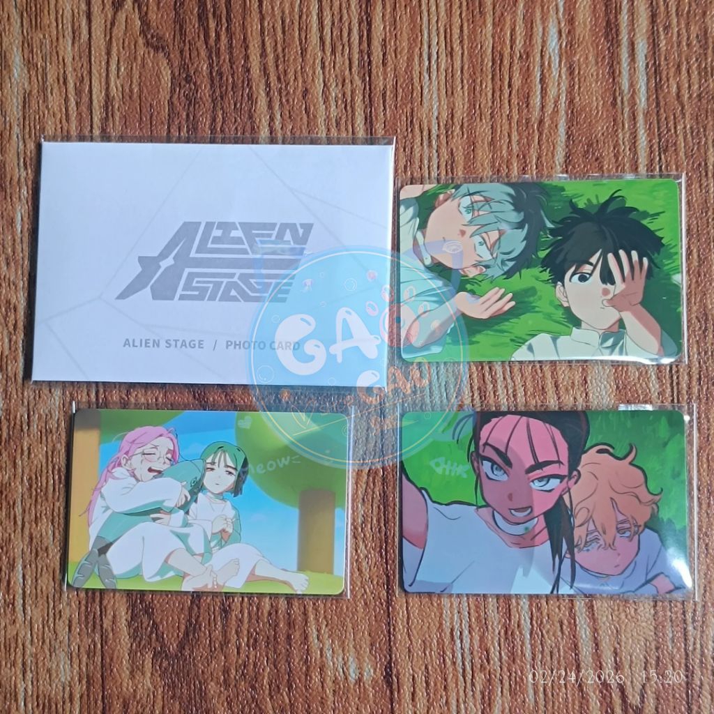 ALIENS STAGE ALNST [AET] การ์ดเล็กของขวัญจํานวนจํากัด