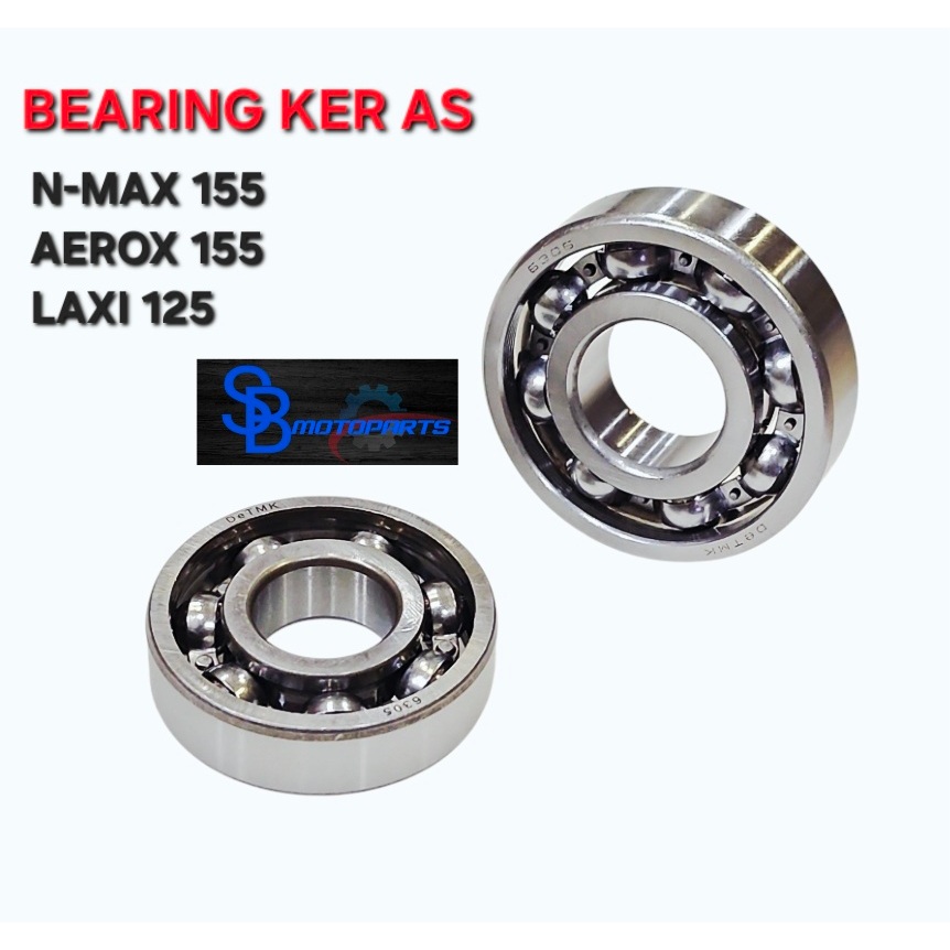 BEARING 6305 6305 6305 BEARING KER AS LAHER KRUK AS N-MAX 155 AEROX 155 LEXI 125 คุณภาพสูง
