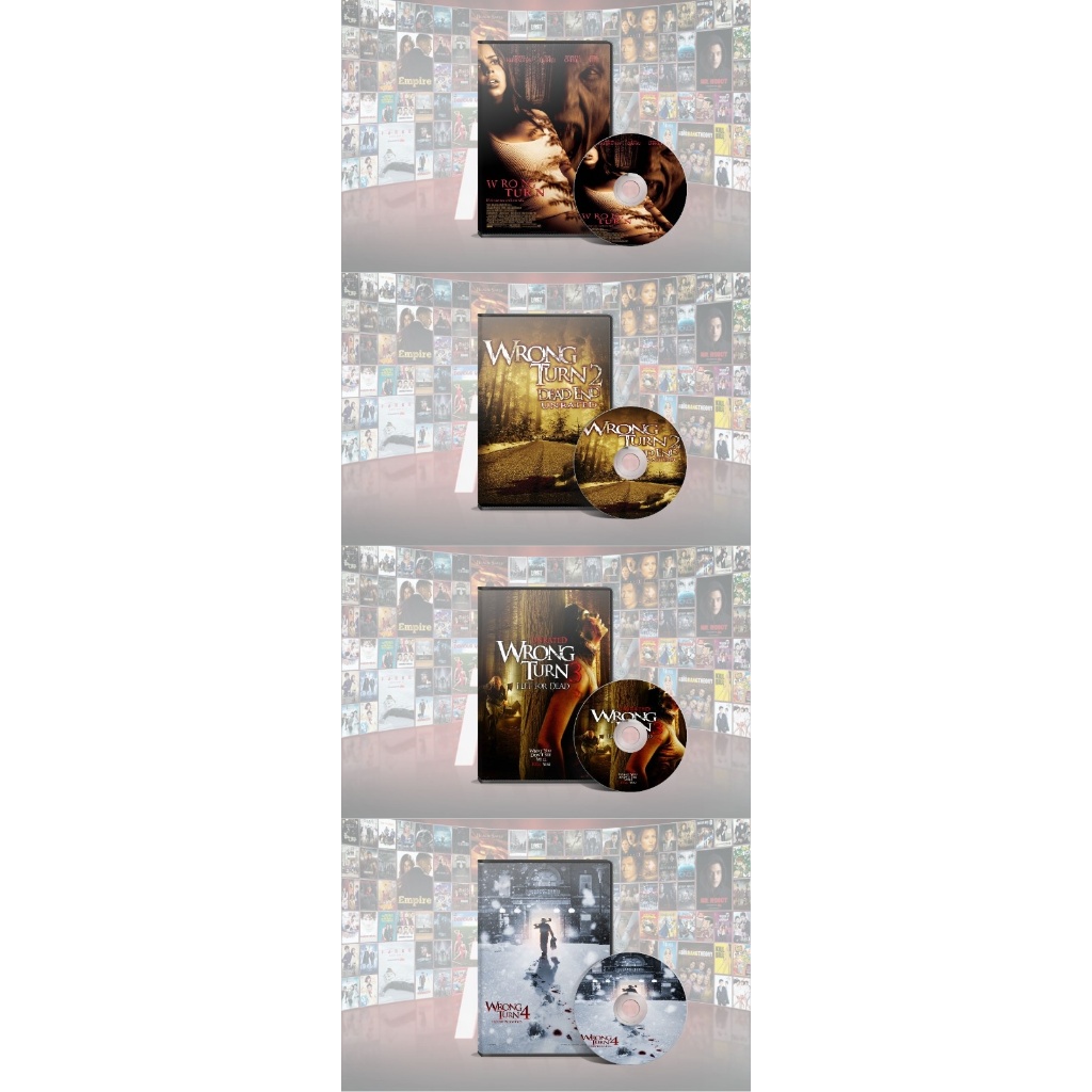 DVD Wrong Turn Collection (2003-2021)