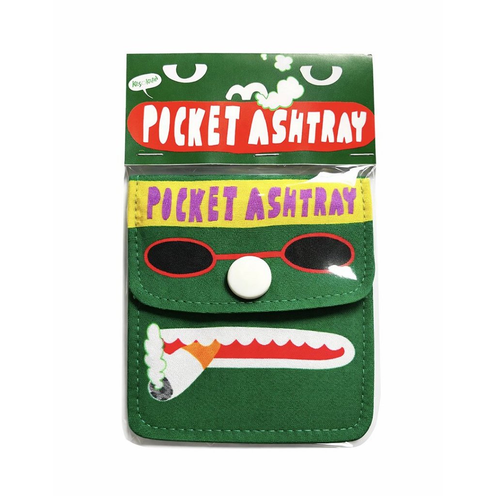 POCKET ASHTRAY / ASHTRAY PORTABLE CROCODILE