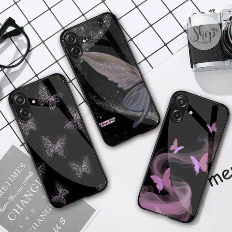 SAMSUNG HP [K05] เคสกระจกล่าสุดสําหรับSamsung A07 5Gประเภทโทรศัพท์GlossyปลอกสําหรับSamsung A07 5Gเคส