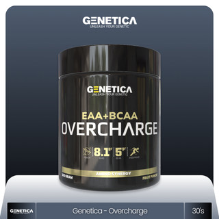 Genetica Overcharge EAA + BCAA Amino Synergy 300 Gram 30 Serving