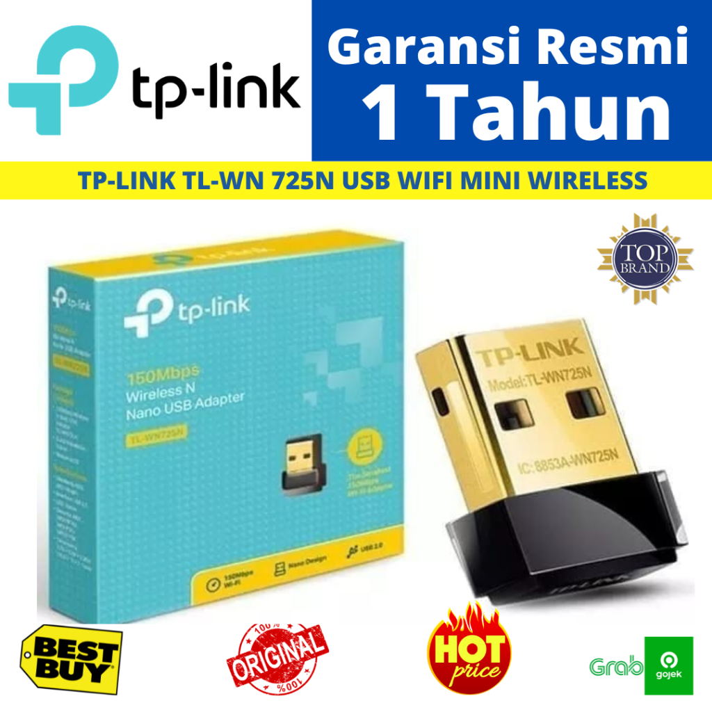 TP-LINK TL-WN725N TPLINK TL-WN 725N USB Wifi Mini อะแดปเตอร์ไร้สาย TP LINK
