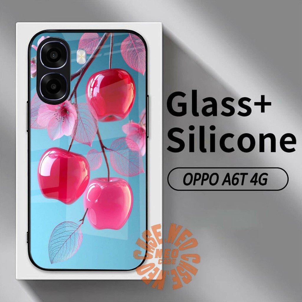 SoftCase Glass Glossy OPPO A6T 4G Casing Hp OPPO A6T 4G - N218