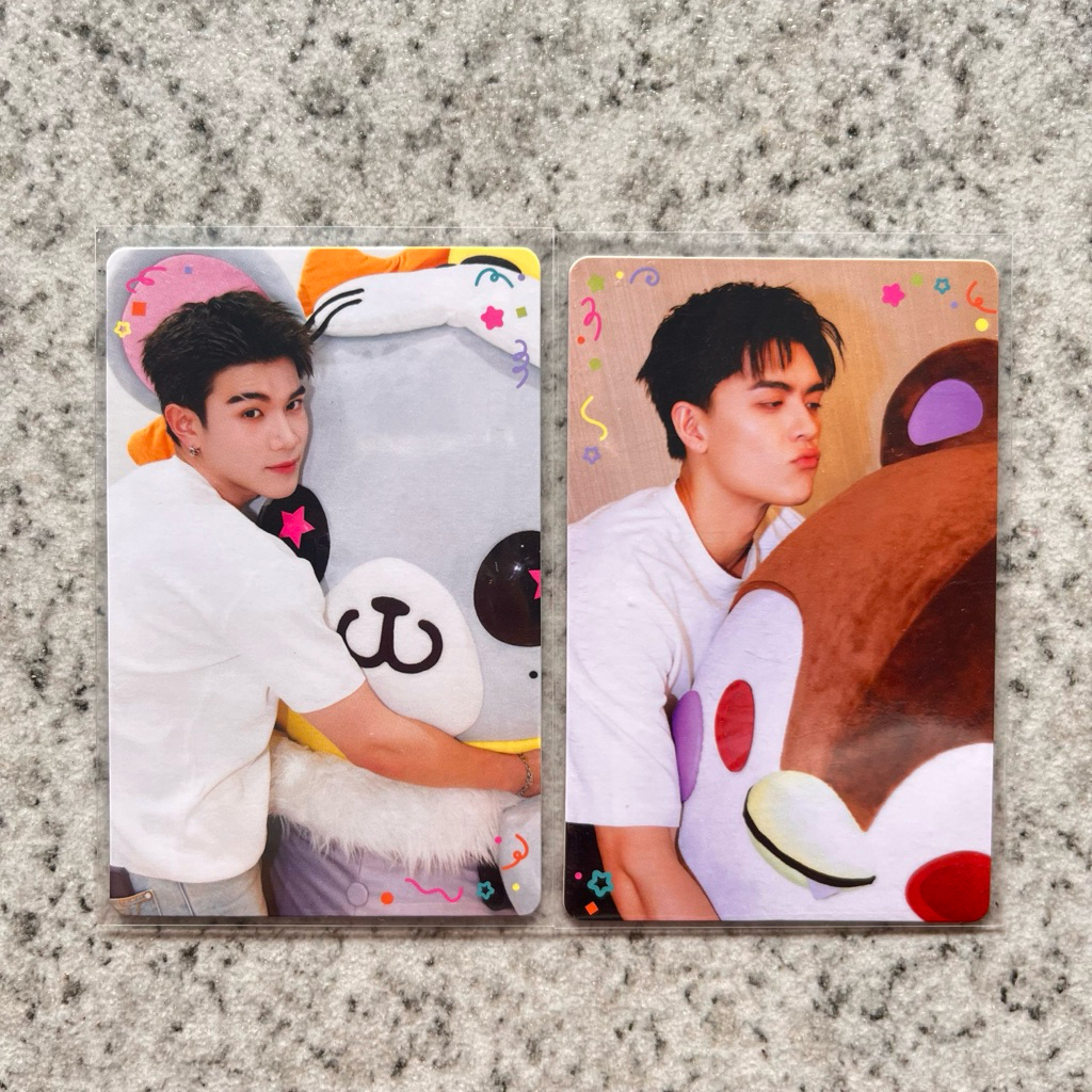 [รับทั้งหมด] Photocard อย่างเป็นทางการ GMMTV Happy Fam Bonds Fourth Nattawat Joss Wire Sangian Gemin