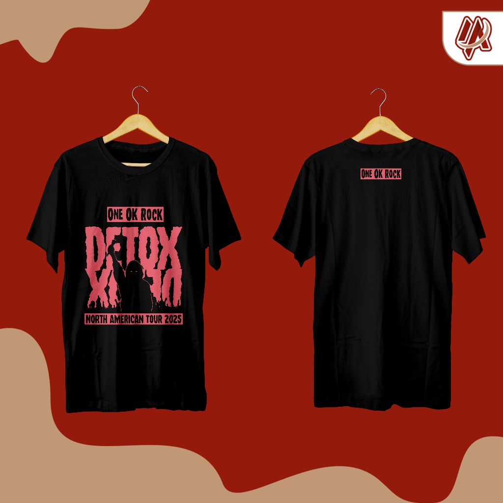 [PREMIUM] เสื้อยืด - ONE OK ROCK DETOX ASIA TOUR 2026 (NORTH AMERICAN TOUR 2025) VER.3