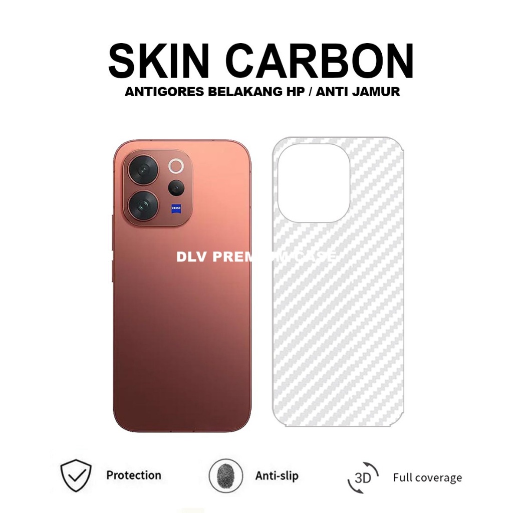 VIVO V70 VIVO Y05 VIVO Y19S VIVO Y19S PRO SKIN CARBON TRANSPARENT ANTI-SCRATCH BACK VIVO V70 VIVO Y0