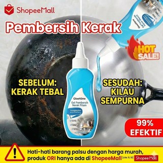 (BAYAR DI TEMPAT) Pembersih Kerak Panci & Wajan Gosong Ampuh - Penghilang Noda Hitam Membandel 180ml