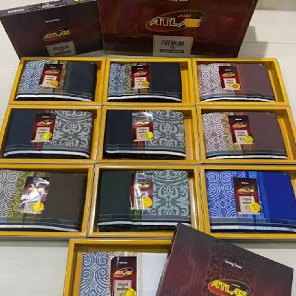 Atlas Premium 790 Songket jacquard Special Gold / Atlas Premium 790 ผ้าซิ่น