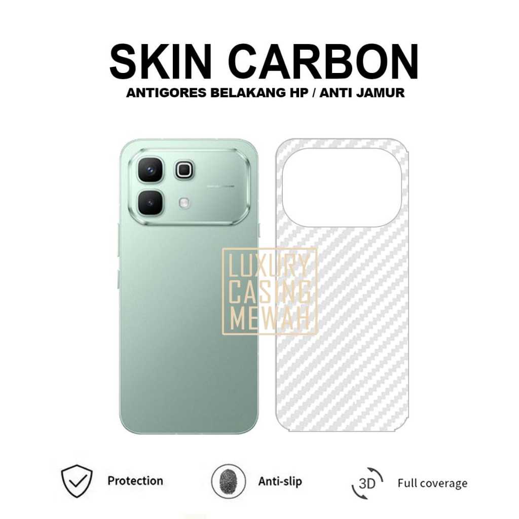 Back Anti-Scratch Infinix Note 60 Infinix Note 60 Pro Skin Carbon 3D Anti-Scratch Skin Carbon