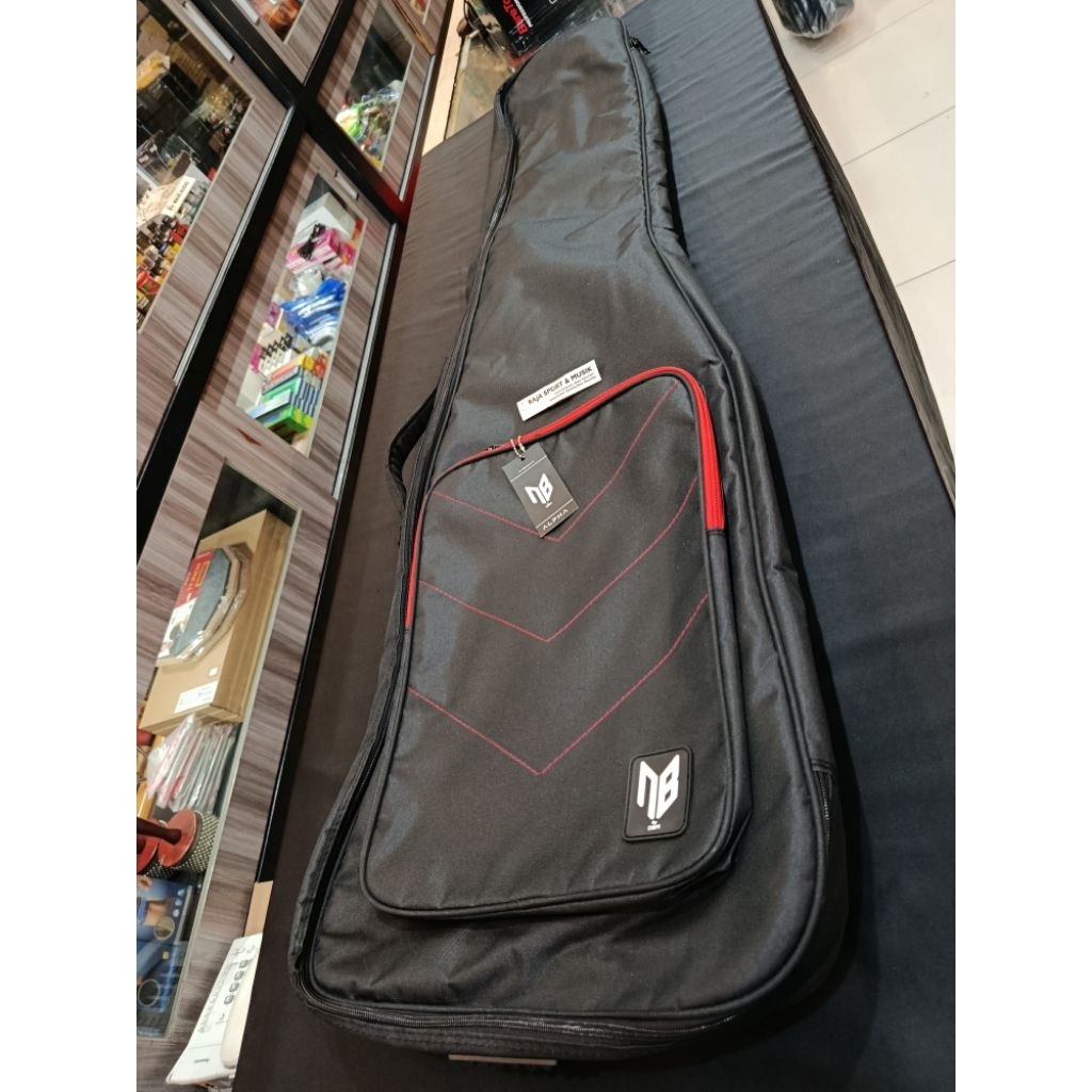 GIGBAG NB ALPHA ELECTRIC ACOUSTIC BASS - ORIGINAL GUITAR CASE ELECTRIC ACOUSTIC BASS GUITAR BAG NB A