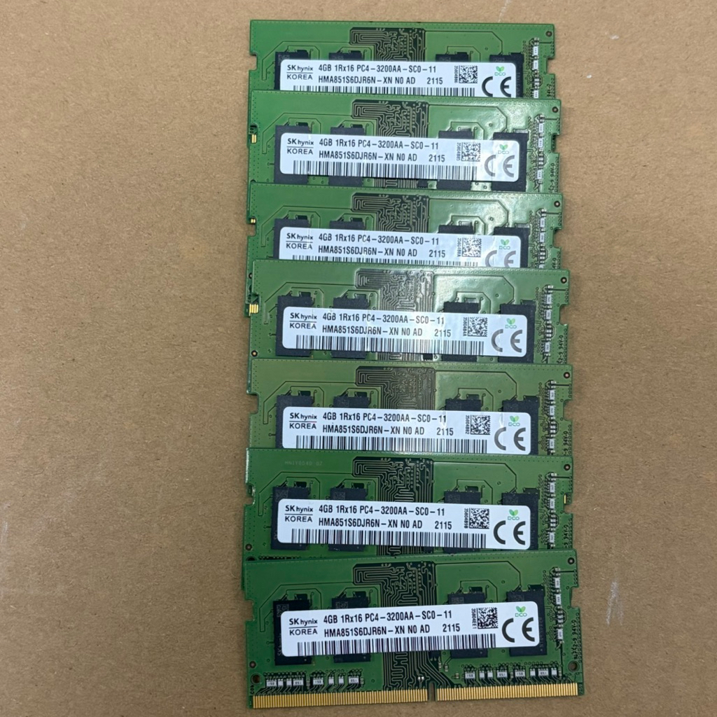Ram Sodim DDR4 4GB PC 3200AA สําหรับแล็ปท็อป Pc Mini Smooth Warranty