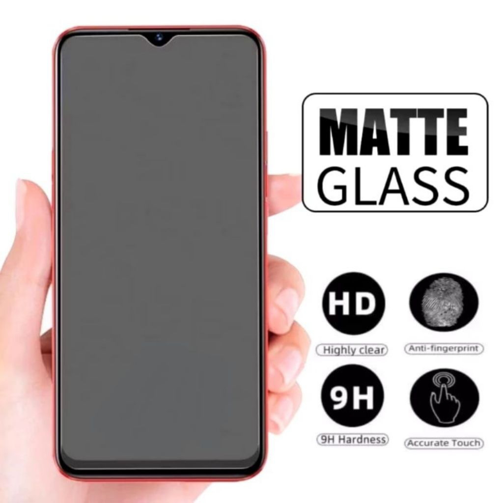 Matte Glass Oppo A18 A17 A17k A38 A16 A16k A15 A6x A6i A6 Pro A5x A5i A5 Pro A5 5G A3x A3 Pro A3 Pro