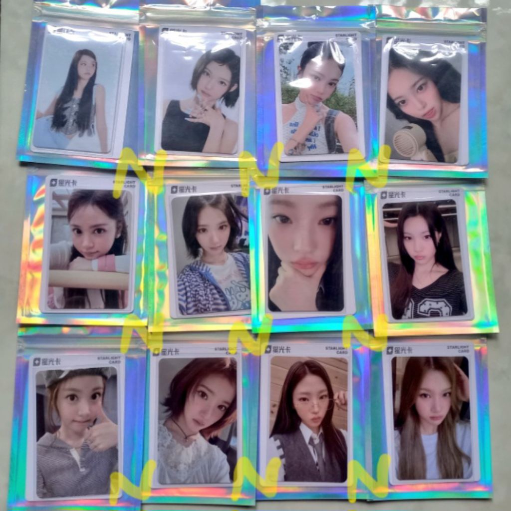 (READY INA / READY TO SHIP) wts pc h2h qq focus hearts2hearts อย่างเป็นทางการเพลง starlight card pho