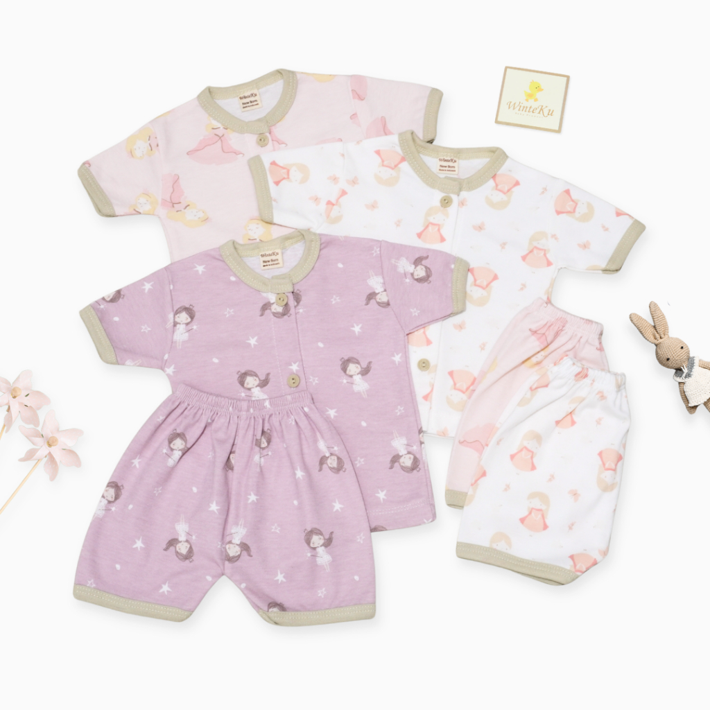 ชุดพื้นฐาน Winteku เด็กและทารก Jennifer - ชุดปุ่มเด็กและเด็ก Jennifer