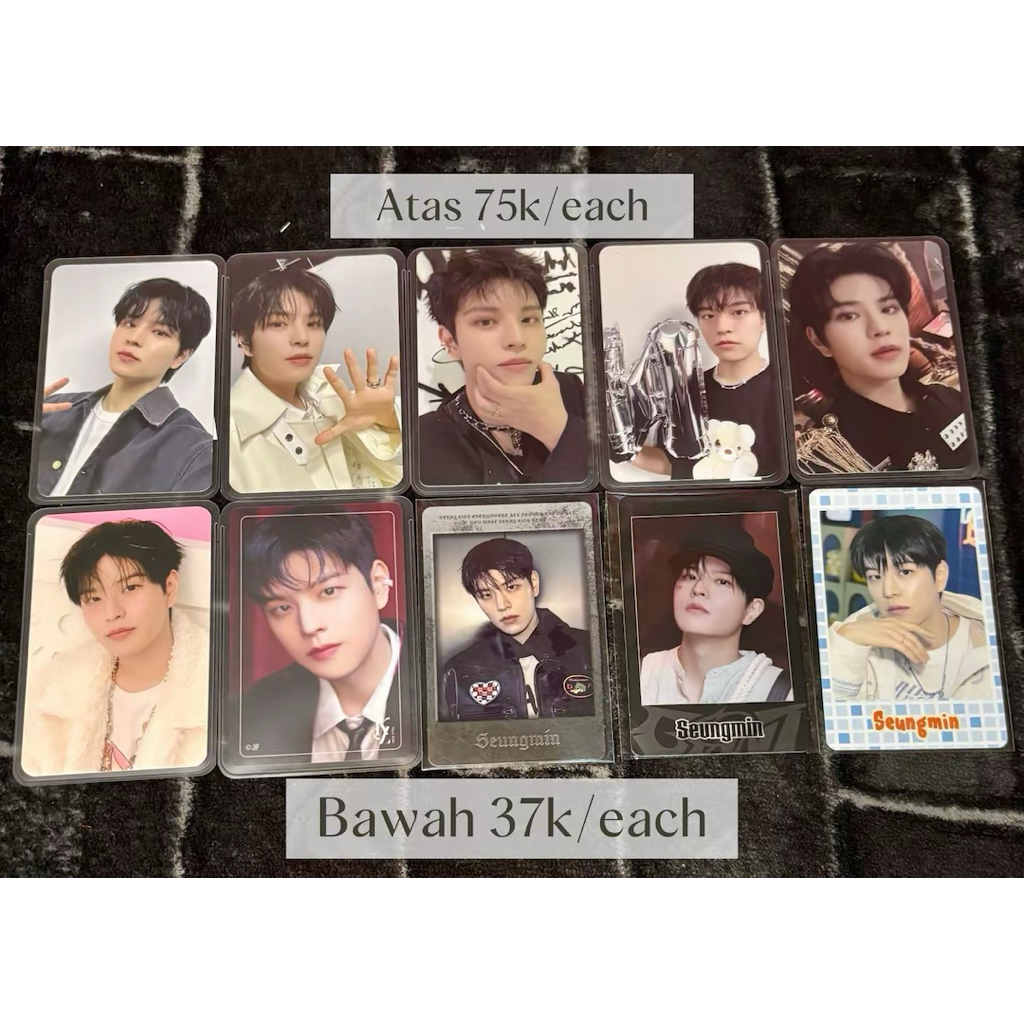 Ready Photocard Official Stray Kids Seungmin