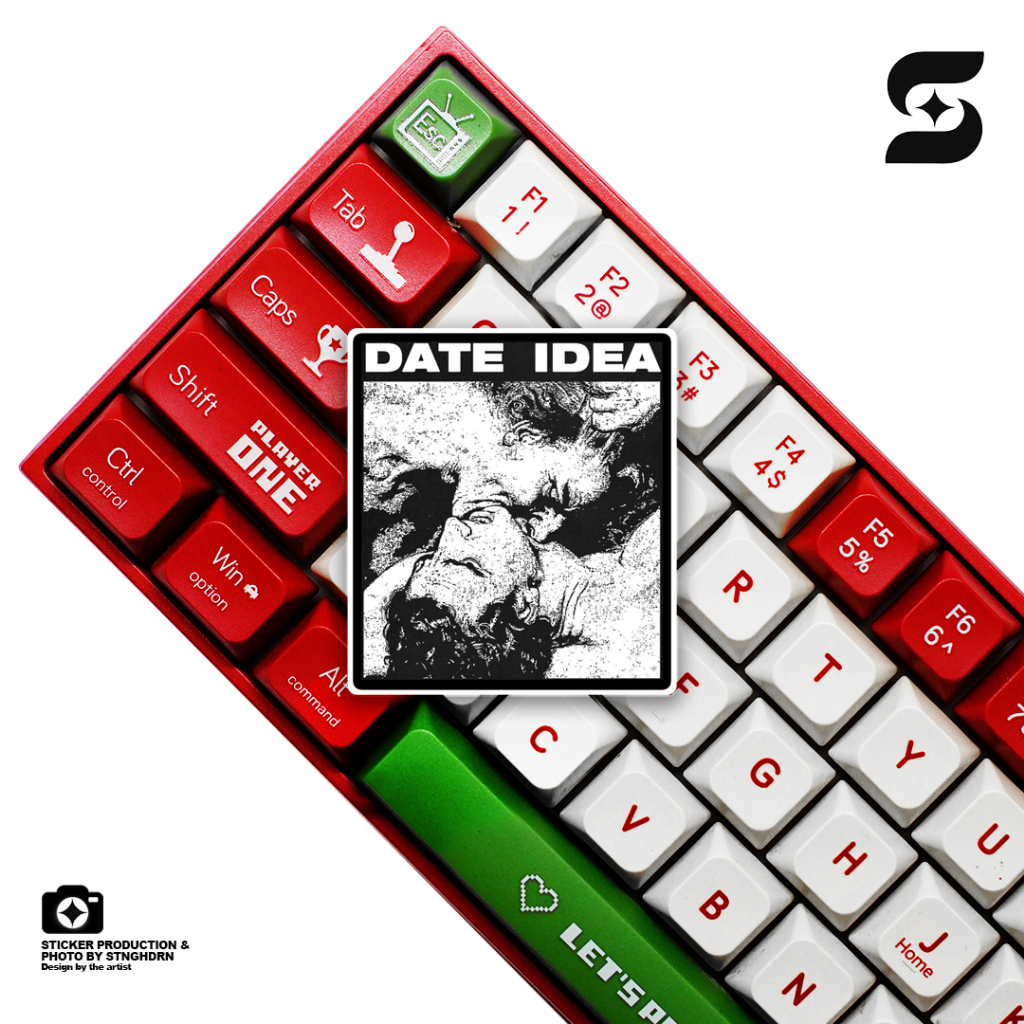 สติ๊กเกอร์ DATE IDEA ARTWORK DESIGN
