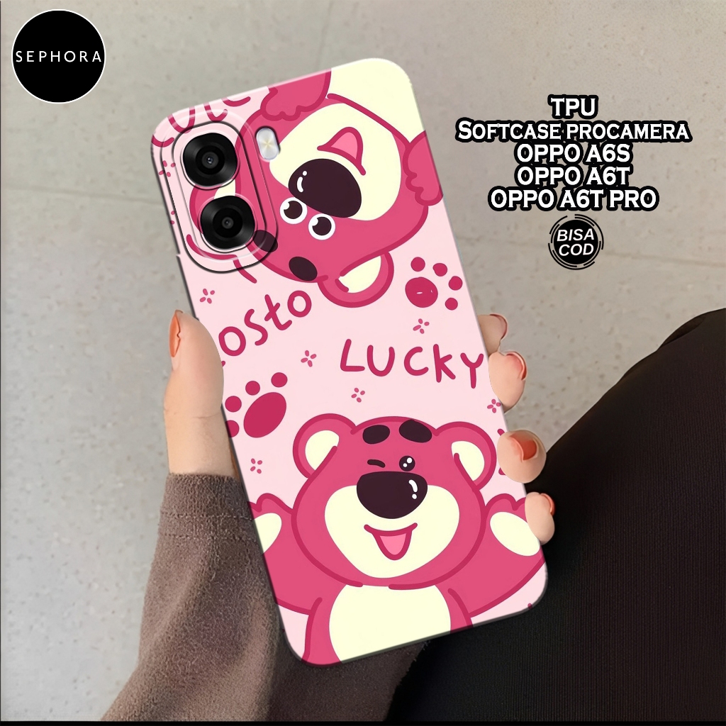 เคส OPPO A6s ล่าสุด HP / A6T / A6T Pro - เคสแฟชั่นLotso - OPPO A6s / A6T / A6T Pro Softcase - เคสกล้