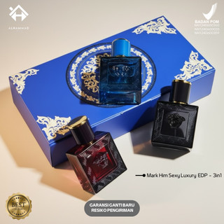 Parfum Pria Tahan Lama Not Versace Eros - EDP 3in1 Gift Set – Wangi Elegant Sexy Luxury – Original BPOM