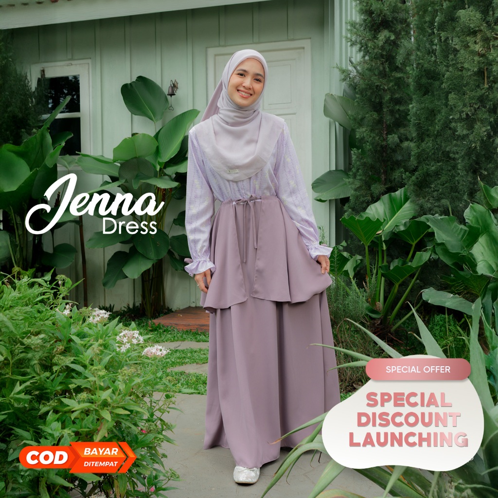 JILBRAVE Jenna Dress เดรสอี๊ดผู้หญิง ดู 4 in 1 พรีเมี่ยม TENCELTM Motif