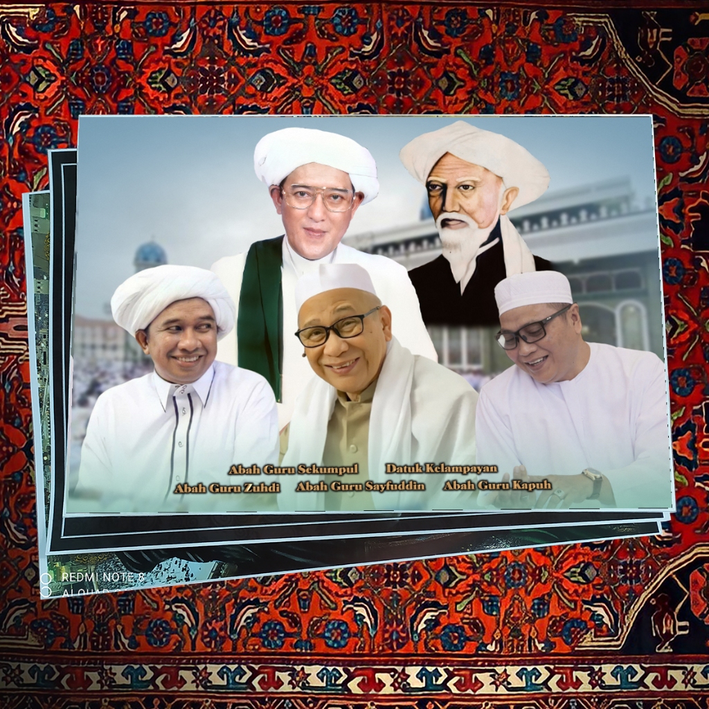 โปสเตอร์ของวิญญาณ, ABAH TEACHER SEKUMPUL, ABAH TEACHER SAYFUDDIN, ABAH TEACHER KABAH, UV LUSTER MATE
