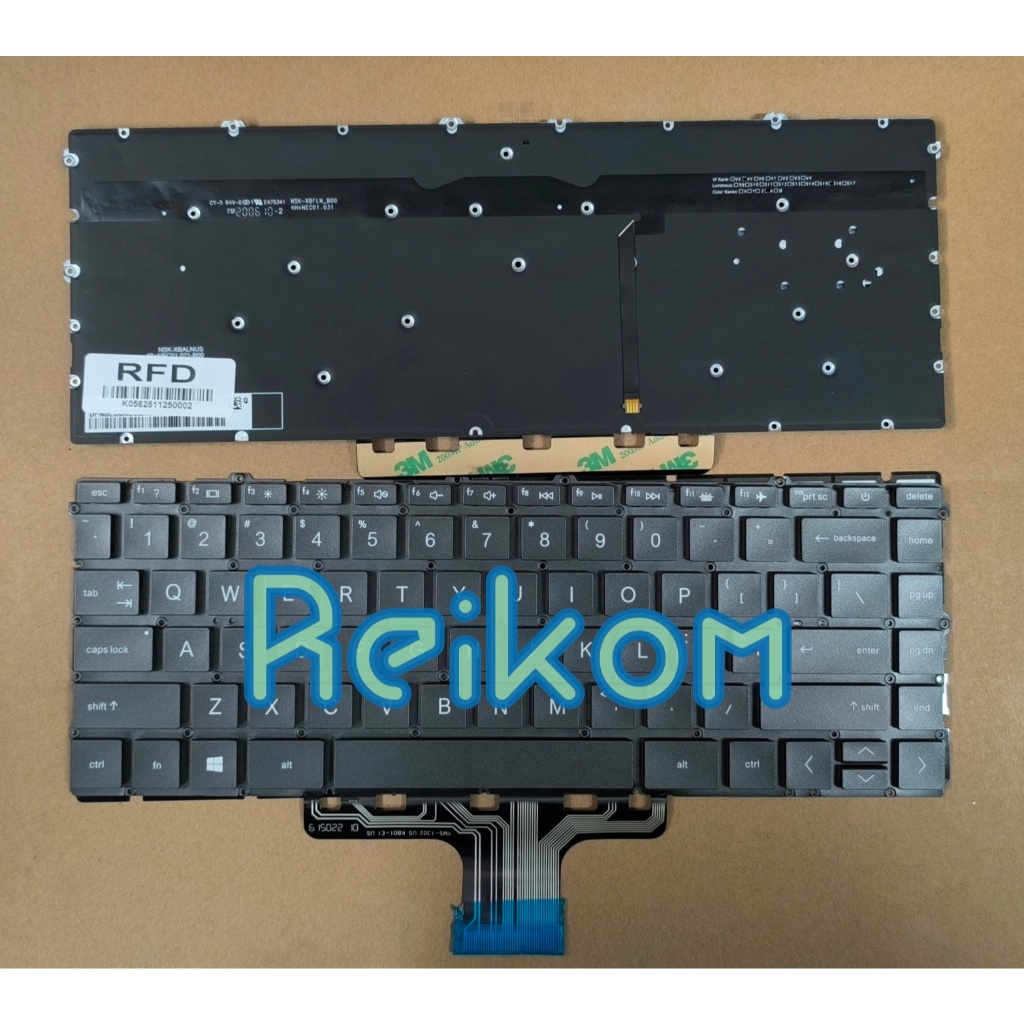 HP Pavilion X360 คีย์บอร์ด 14ek 14em 14ep 14-ek 14-em 14-ep 14-ek1006tu 14-ek0117tu 14-ek0073dx 14-e