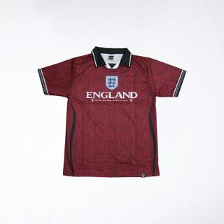 JERSEY ENGLAND RED VINTAGE DENGAN BAHAN DRYFIT ADEM, NYAMAN DIPAKAI by Oniku