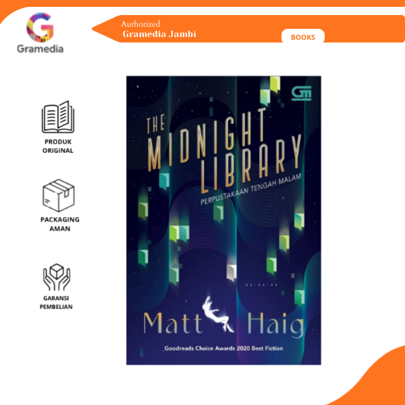 Gramedia Jambi - The Midnight Library Matt Haig