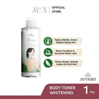 SAPTADASA - Toner Badan Whitening Tanpa Alkohol AHA BHA Niacinamide 100mL