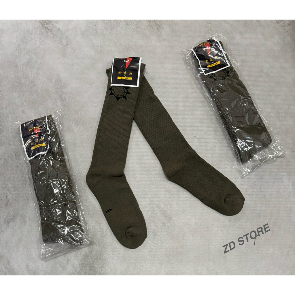 ถุงเท้า HIJAU GREEN PDL, BRIMOB Quota, 2025/ถุงเท้า BERIMOL Quota