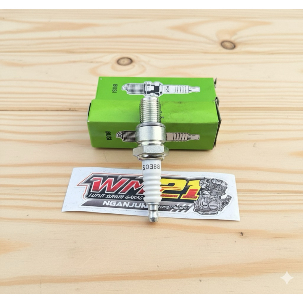 SPARK PLUG KAWASAKI NGK B9ES NINJA R SS RR ใหม่ OLD ZX CBU 150 B 9E Original S SPARK PLUG NGK ORI OR