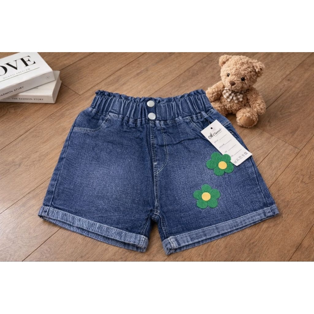 YK-35 Hotpants Jeans for Girls Size 2-6 Years Imported